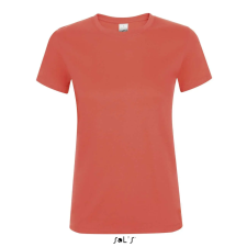 SOL'S Regent - női környakú póló (red, L) munkaruha