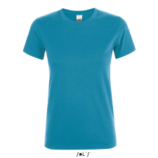 SOL'S Regent - női környakú póló (víz, 2XL) munkaruha