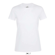 SOL'S Regent - női környakú póló (white, L) munkaruha