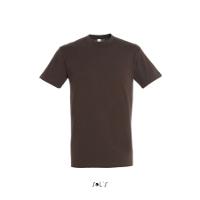 SOL'S Regent - unisex környakú póló (chocolate, M) munkaruha