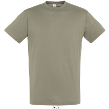 SOL'S Regent - unisex környakú póló (khaki, M) munkaruha