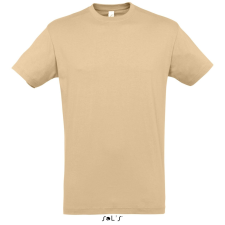 SOL'S Regent - unisex környakú póló (sand, L) munkaruha