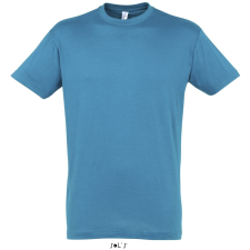SOL'S Regent - unisex környakú póló (víz, M) munkaruha
