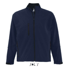 SOL'S Relax - férfi softshell zipzároszáros dzseki (abyss blue, 2XL) munkaruha