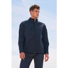SOL'S Relax - férfi softshell zipzároszáros dzseki (army, 3XL)