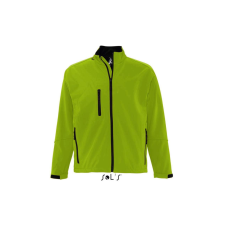 SOL'S Relax - férfi softshell zipzároszáros dzseki (green absinthe, 2XL) munkaruha