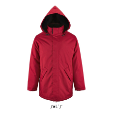 SOL'S Robyn - unisex bélelt dzseki (red, 2XL)
