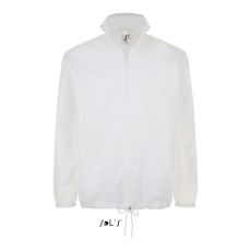 SOL'S Shift - unisex vízlepergető széldzseki (white, 2XL)