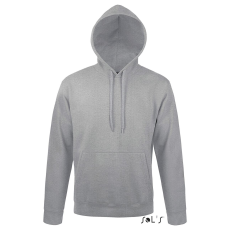 SOL'S Snake - unisex kapucnis pulóver (grey melange, S)