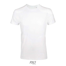 SOL'S SOL&- 039;S IMPERIAL keskeny szabású rövid ujjú férfi póló SO00580, White-M