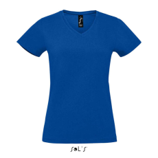 SOL'S SOL&- 039;S MPERIAL Női V-nyakú rövid ujjú póló SO02941, Royal Blue-2XL