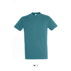 SOL'S SOL&- 039;S REGENT unisex kereknyakú rövid ujjú pamut póló SO11380, Duck Blue-XL