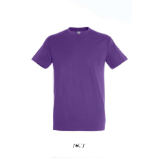 SOL'S SOL&- 039;S REGENT unisex kereknyakú rövid ujjú pamut póló SO11380, Light Purple-L