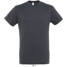 SOL'S SOL&- 039;S REGENT unisex kereknyakú rövid ujjú pamut póló SO11380, Mouse Grey-M