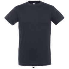 SOL'S SOL&- 039;S REGENT unisex kereknyakú rövid ujjú pamut póló SO11380, Navy-L