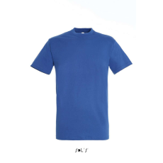 SOL'S SOL&- 039;S REGENT unisex kereknyakú rövid ujjú pamut póló SO11380, Royal Blue-4XL