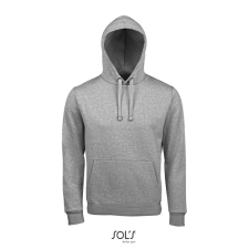 SOL'S Spencer - kapucnis pulóver (grey melange, 2XL) munkaruha