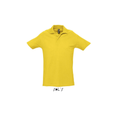 SOL'S Spring II - férfi piké póló (gold, XL) munkaruha