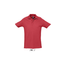 SOL'S Spring II - férfi piké póló (red, 3XL) munkaruha
