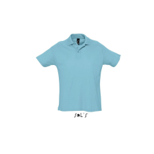 SOL'S Summer II - férfi póló (atoll blue, 2XL) munkaruha