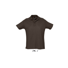 SOL'S Summer II - férfi póló (chocolate, 2XL) munkaruha