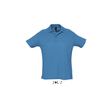 SOL'S Summer II - férfi póló (víz, 2XL) munkaruha
