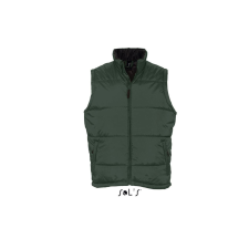 SOL'S Warm - steppelt mellény (forest green, M) munkaruha