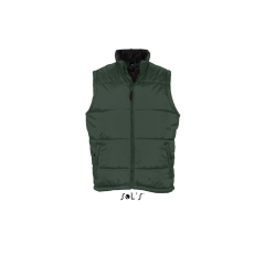 SOL'S Warm - steppelt mellény (forest green, S)