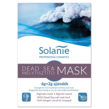 Solanie Alginát Holttengeri tisztító maszk, 8 g arcpakolás, arcmaszk