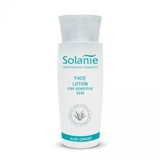 Solanie Aloe Ginkgo arctej érzékeny bőrre, 150 ml arctisztító