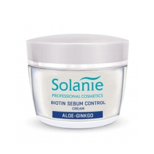 Solanie Aloe Ginkgo Biotin normalizáló hidratáló krém, 50 ml arckrém