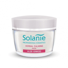 Solanie Aloe Ginkgo bőrnyugtató maszk, 50 ml arcpakolás, arcmaszk