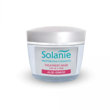Solanie Aloe Ginkgo gyógynövényes összehúzó arcpakolás, 50 ml arcpakolás, arcmaszk