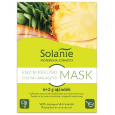 Solanie enzim peeling hámlasztó maszk, 8 g arcpakolás, arcmaszk