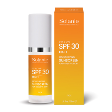 Solanie Fényvédő Hidratáló arckrém érzékeny bőrre 30ml arckrém