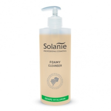 Solanie szőlő-hialuron habzó lemosó gél, 500 ml sminklemosó