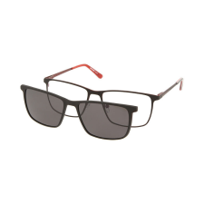  Solano CL 10163A polarizált ClipON szemüvegkeret férfiaknak, fém, fekete, 57 mm szemüvegkeret