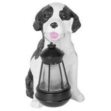 Solar lámpa, kutya, 24x14x25 cm, 1 LED kültéri világítás