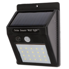 Solar LED reflektor 3W 5500-6000K hideg IP65 fekete Masterled mozgásérzékelő kültéri világítás