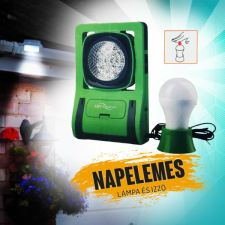  Solar napelemes led lámpák, power bank funkcióval A301 power bank