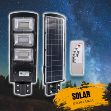 Solar utcai lámpa 800W IP67 kültéri világítás
