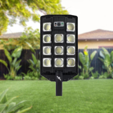 Solar utcai lámpa SMD 286 LED W7101A-4 kültéri világítás