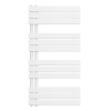  Solaro Design törölközőszárító radiátor 1200x600 mm fehér