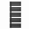  Solaro Design törölközőszárító radiátor 1400x600 mm fekete