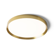  SOLEN 49 mennyezeti lámpa  szálcsiszolt sárgaréz 230V LED 42W  3000K 4000K 6000K világítás