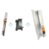 Solid Tools Solid Kétkezes Premium glett lehúzó lepke szett 550mm