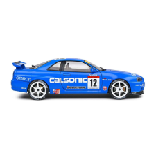 SOLIDO - Nissan GT-R R34 Calsonic - 12 - Modell autó - 1:18 makett