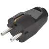 SOLIGHT Dugvilla, egyenes, IP20, fekete