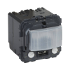  Soliroc Mozgásérzékelős kapcsoló - IP 10 - IP 55, 3 vezetékes, max. 1000 W, 230 V, 3-8 m hatótáv, 130fokos, 3-1000 lux, 1-16 min 077826 Legrand