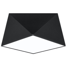 Sollux Hexa 25 fekete mennyezeti lámpa (SOL-SL.0687) E27 1 izzós IP20 világítás